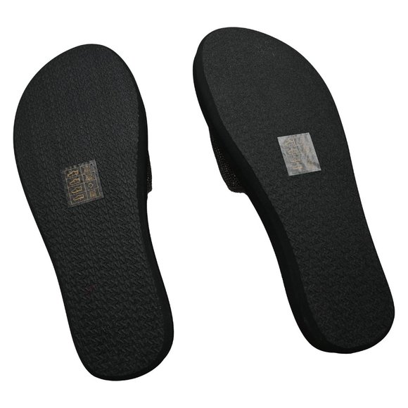 MICHAEL KORS Women's PALMER Glitter Chain Mesh Slide Sandal - Picture 4 of 4